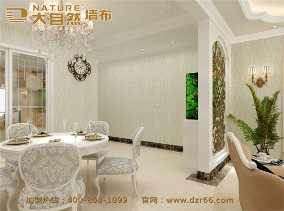大自然無(wú)縫墻布效果圖