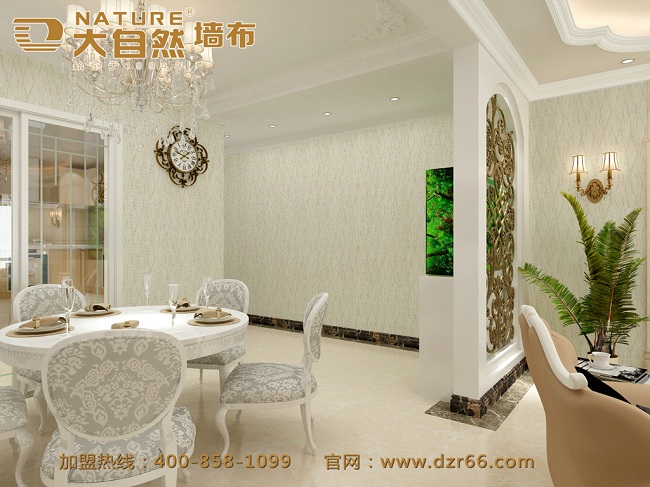 大自然無(wú)縫墻布效果圖
